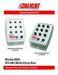 Thumbnail of document Manual - BB3 / BB9 Series Multi-Drop Breakout Box